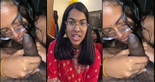 Tamil Hot Girl Blowjob to Uncut Cock – Viral Mms Video Watch