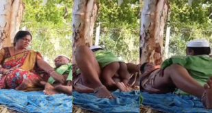 Handicaped man fucking with milf in Jungle – Desi Outdoor Fuck mms