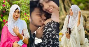 Horny Hijabi Girl Outdoor Kissing Smooching And Sucking MMS