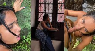 Fijian Indian Mia Z aka miaz1234 – Outdoor BG Fucking Two Dick – desitales2