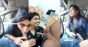 Real Hot Doctor Aunty Affair Blowjob – Fucking Car & Hospital