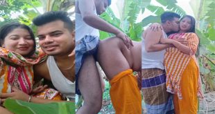 Horny Village Bhabi Outdoor Fucking Romance