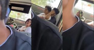 College Cute Girl Boobs – Pressing & Having Sex In Bus