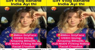 Famous Vlogger Latest Sex Tape – Blowjob Fucking Riding