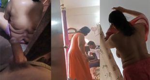 Mom Changing Infront Of Horny Son Masturbating